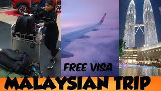 Malaysian Trip Free visa 🛬🛬🛬😀😀First time in flight [upl. by Valenka806]