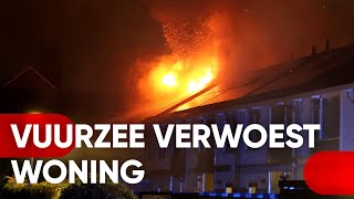 22032024 Uithoorn  grote brand [upl. by Doownel]