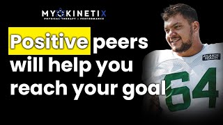 Chris Glaser informs us that quotPositive Peers Will Help You Reach Your Goalquot [upl. by Yleik]