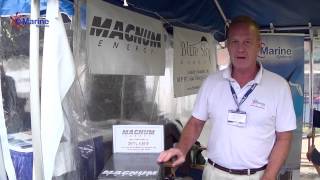 Annapolis Boat Show 2014 Magnum Inverters  e Marine Systems [upl. by Aicelef96]