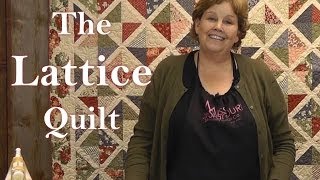 The Lattice Quilt  Quilting Made Easy [upl. by Airoled]