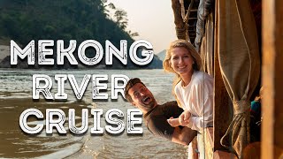 INCREDIBLE MEKONG RIVER CRUISE to Luang Prabang Laos  we took the 2 day slow boat [upl. by Lauber101]