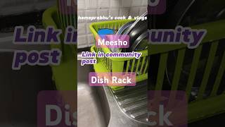 Meesho dish Dry Rack I replaced my old dish tray meeshounboxing shorts meeshokitchentools [upl. by Anida735]