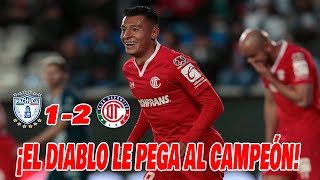 TOLUCA COBRA REVANCHA EN EL HIDALGO  LIGA MX CLAUSURA 2023 JORNADA 8  EN ZONA FUT [upl. by Alikahs]