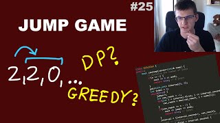 LeetCode Day 25  Jump Game DP or Greedy [upl. by Asiram]