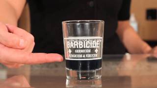 How to Use Barbicide® Plus Disinfectant Liquid [upl. by Enirhtak]