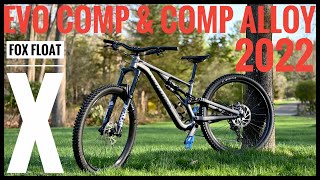 Stumpjumper EVO Comp amp Comp Alloy 2022  Fox Float X Performance Shock Suspension SetUp [upl. by Mendez]