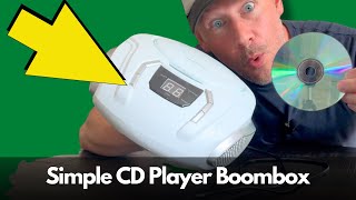 Proscan Elite CD Player Boombox review [upl. by Eigna]