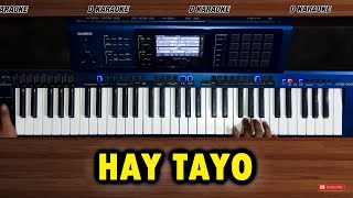 HAY TAYO versi dangdut koplo karaoke  CASIO MZX500 [upl. by Arim]