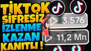 Tiktokda Şifresiz İzlenme Hilesi 2024  Tiktok İzlenme Kasma Ücretsiz [upl. by Llemej323]