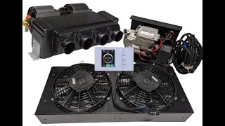 UndermountACcom DC 12V 24V amp 48V Air Conditioner Kits Version 3 [upl. by Hannus]