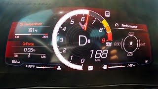 0188 MPH C8 Corvette Z06 Z07 Package INSANE FLAT PLANE V8 SOUND [upl. by Khalil]