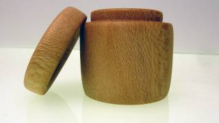 Woodturning  Lidded Box [upl. by Meara829]