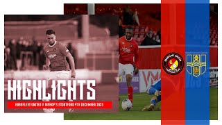 HIGHLIGHTS  Ebbsfleet United Vs Bishops Stortford [upl. by Selden]