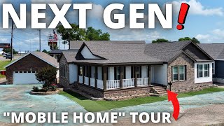 HOLY SMOKES this is the NEXT GENERATION of a quotMOBILE HOMEquot Home Tour [upl. by Nirel]