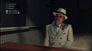 LA Noire  Interrogation Guide Juan Francisco Valdez [upl. by Sura]