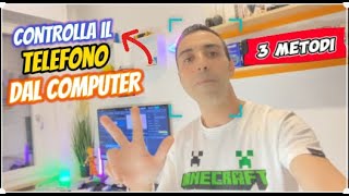 3 Modi per Controllare il Telefono dal Computer [upl. by Naellij833]