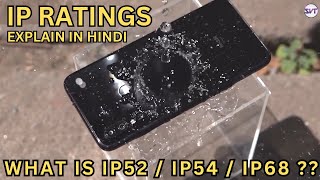 IP Ratings Full Explain in Hindi  What is IP Ratings   Difference Between IP52 IP54 amp IP68 [upl. by Siulegroj]