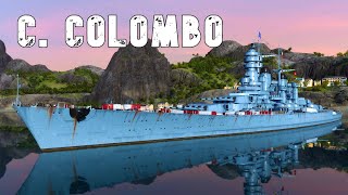 World of WarShips Cristoforo Colombo  3 Kills 305K Damage [upl. by Kcirrag]