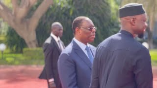 CES IMAGES QUI VOUS ONT ÉCHAPPÉ Bassirou le nouveau président du Sénégal et Sonko au palais [upl. by Wu]