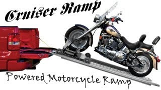 Powered Motorcycle Ramp [upl. by Rodenhouse649]