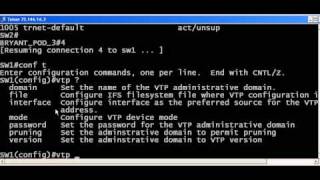 CCNA And CCNP Tutorial VLAN Trunking Protocol VTP [upl. by Yesdnil303]