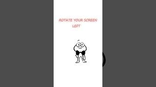 Rotate Your Screen 😁 Animation Meme Original TubbyNug shorts [upl. by Cadman]