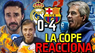 😱💥 PACO GONZÁLEZ vs MANOLO LAMA REACCIONES AL REAL MADRID 04 BARCELONA EN LA COPE FLICK MBAPPÉ [upl. by Ilan]