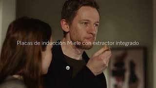 Placa de inducción Miele con extractor integrado  Una vez Miele siempre Miele [upl. by Rednirah591]