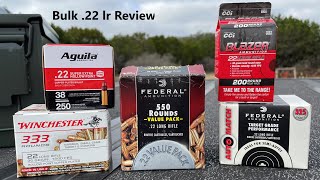 22lr Bulk Packs Review and Comparison [upl. by Aurie192]