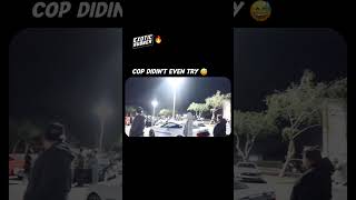 COP DIDINT EVEN TRY TO CATCH THE RACER [upl. by Wilder]