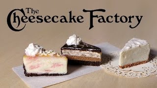 The Cheesecake Factory Miniatures  Polymer Clay Tutorial [upl. by Newo]