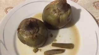 Carciofi Ripieni Come PULIRE i CARCIOFI e cucinarli Metodo SEMPLICE [upl. by Haelhsa]