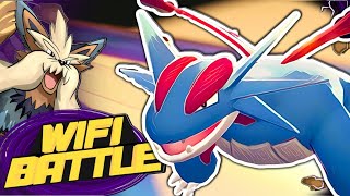 QUICK CLAW HORROR SALAMENCE THE ROAROING MOON  Pokemon BDSP wifi battle [upl. by Einnaf682]