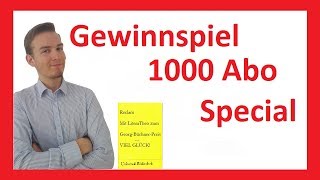 1000 Abonnenten Special  Gewinnspiel [upl. by Bernardine]