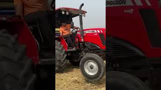 Heavy load masseyferguson farming viralvideo agriculture youtubeshorts farmer desijatt kisan [upl. by Etom]