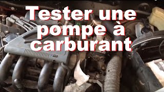 Tester une pompe à carburant et le bon fonctionnement du circuit  Renault Clio 2 [upl. by Nathan]