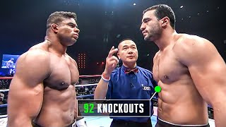 He Cracked Monsters Badr Hari  a Furious Knockout Machine [upl. by Shadow674]