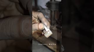 Process of fixing rivet in hinges shorts [upl. by Tongue336]