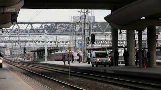 Train Travel Norway Oslo Central Station departure for Bergen HD [upl. by Sucramel]