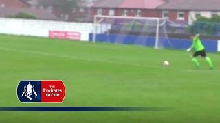 Unbelievable Goalkeeper scores from own box 80yards Emirates FA Cup  Goals amp Highlights [upl. by Arch]