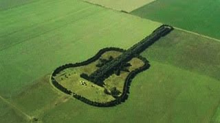 Man Plants Guitar Shaped Forest in Memory of His Wife  Argentina Great love Story [upl. by Yeltnarb]