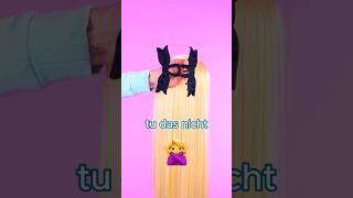 Einfache Frisur mit Haarklammer 😻 frisur frisuren haarklammer haare haartutorial shorts [upl. by Annalla]