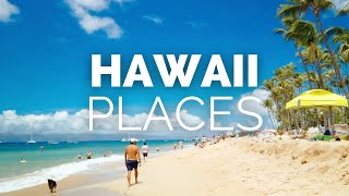 10 Best Places to Visit in Hawaii  Travel Video [upl. by Maurits584]