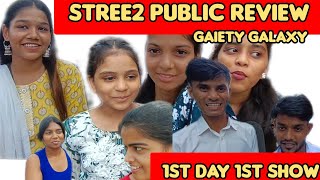 stree2publicreview from Mumbai gaiety Galaxy theater [upl. by Isabelle]