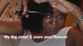 Big Chop 24 months  2 years transition to Natural Hair [upl. by Aeht]