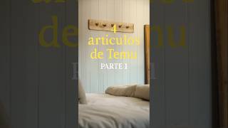 4 artículos de Temu para Decorar el Dormitorio 🔍 mi código dpt6778 [upl. by Cilo]