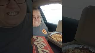 First time doing Pizza Hut eating show pizzahut mukbangcommunity foodie mukbang eatingshow [upl. by Cayla]