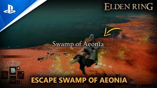 ELDEN RING  How To Escape SWAMP OF AEONIA [upl. by Milinda]