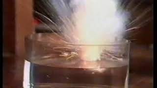 Group 1 Metals Part 2  Reactions of rubidium and caesium with water [upl. by Nesaj]